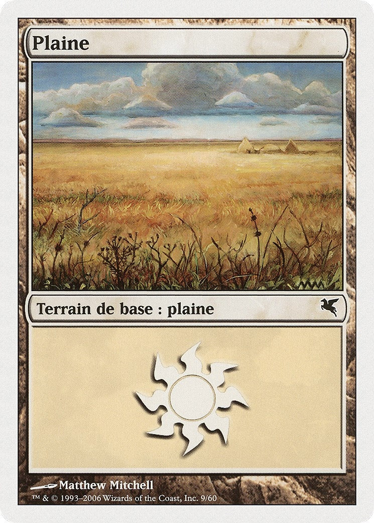 Image for Plains (French) - "Plaine" (G9) (G9) (Magic Encyclopedia 2005 (Salvat/Hachette)) - Magic: The Gathering