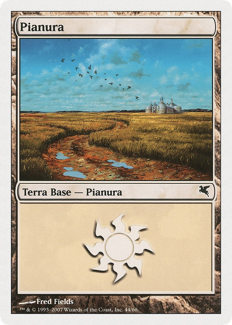 Image for Plains (Italian) - "Pianura" (C44) (C44) (Magic Encyclopedia 2005 (Salvat/Hachette)) - Magic: The Gathering