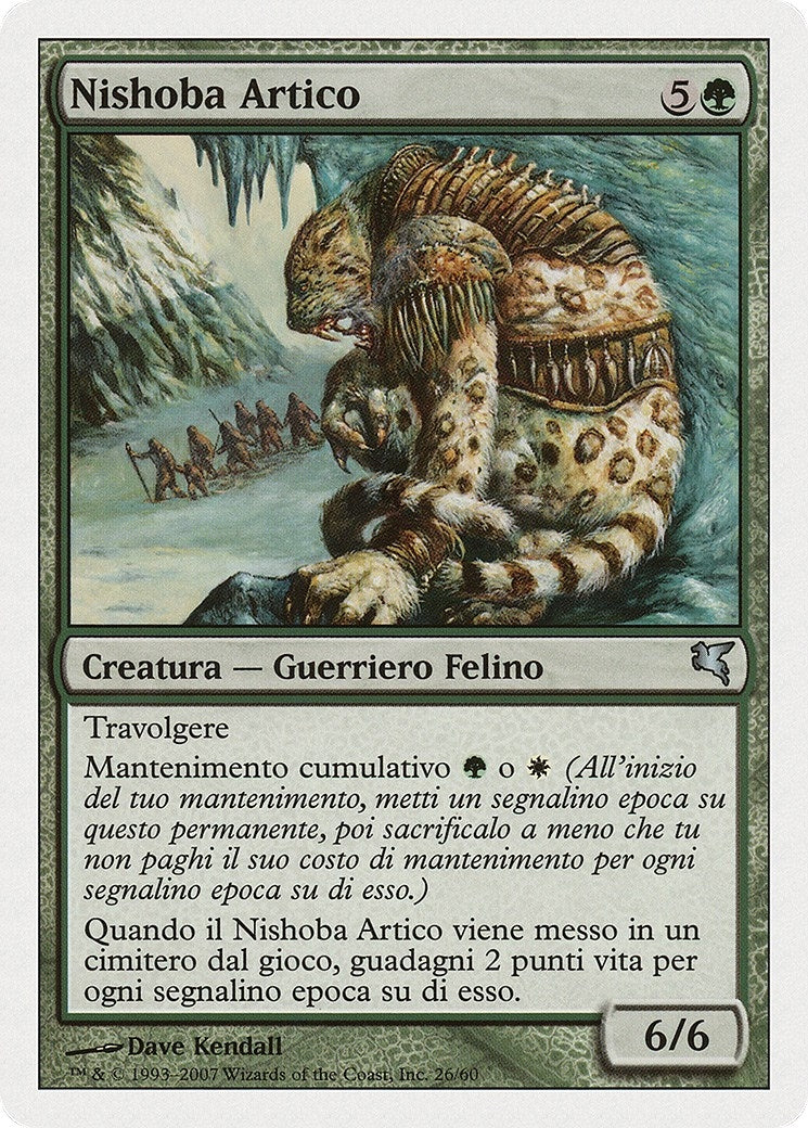 Image for Arctic Nishoba (Italian) - "Nishoba Artico" (L26) (L26) (Magic Encyclopedia 2005 (Salvat/Hachette)) - Magic: The Gathering