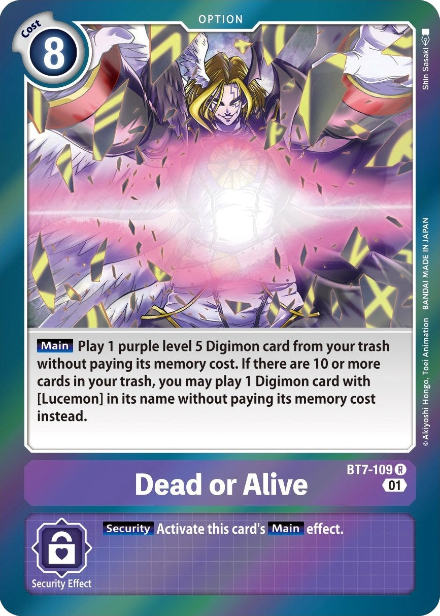 Image for Dead or Alive (BT7-109 R) (Next Adventure) - Digimon Card Game