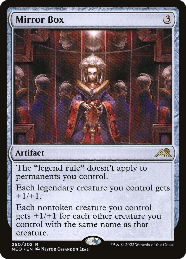 Image for Mirror Box (250) (Kamigawa: Neon Dynasty) - Magic: The Gathering