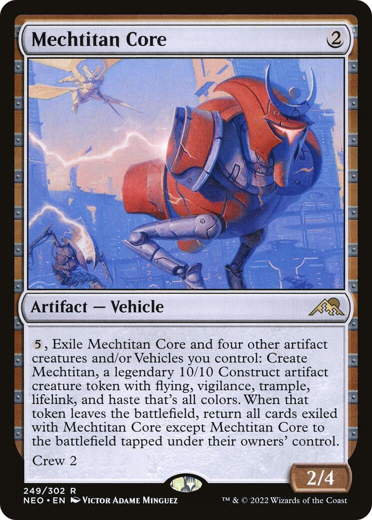 Image for Mechtitan Core (249) (Kamigawa: Neon Dynasty) - Magic: The Gathering