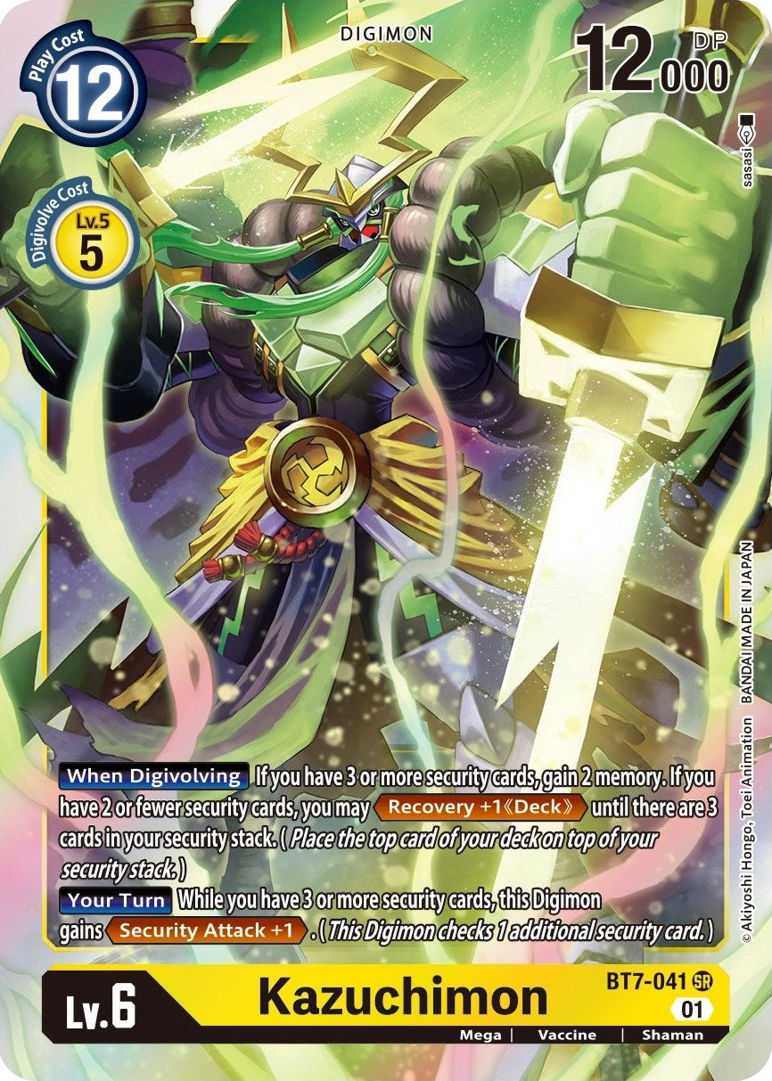 Image for Kazuchimon (BT7-041 SR) (Next Adventure) - Digimon Card Game
