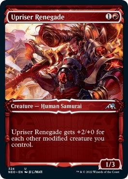 Image for Upriser Renegade (Showcase) (324) (Kamigawa: Neon Dynasty) - Magic: The Gathering