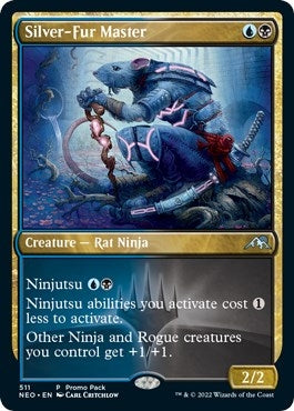 Image for Silver-Fur Master (511) (Promo Pack: Kamigawa: Neon Dynasty) - Magic: The Gathering