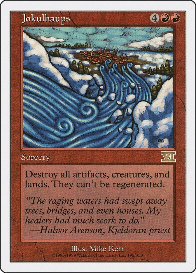 Image for Jokulhaups (192) (Classic Sixth Edition) - Magic: The Gathering
