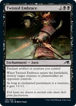 Image for Twisted Embrace (125) (Kamigawa: Neon Dynasty) - Magic: The Gathering