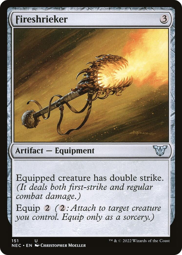 Image for Fireshrieker (151) (Commander: Kamigawa: Neon Dynasty) - Magic: The Gathering