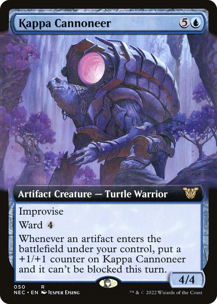 Image for Kappa Cannoneer (Extended Art) (50) (Commander: Kamigawa: Neon Dynasty) - Magic: The Gathering