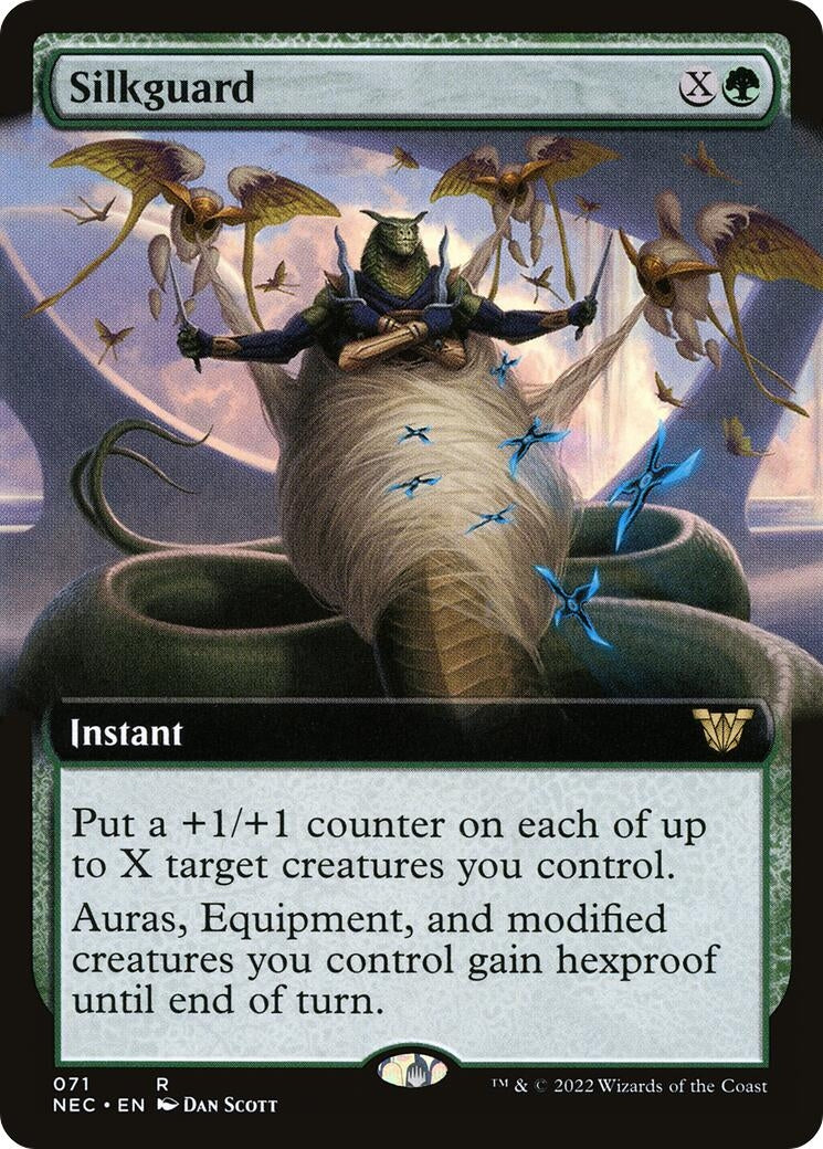 Image for Silkguard (Extended Art) (71) (Commander: Kamigawa: Neon Dynasty) - Magic: The Gathering