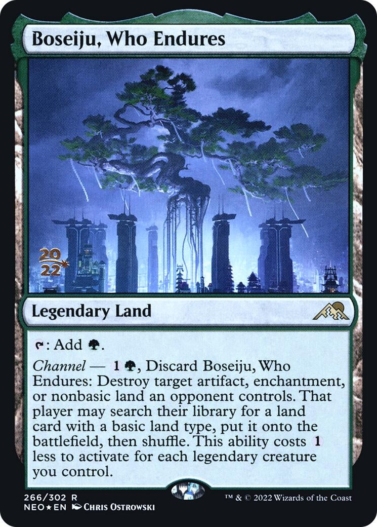 Image for Boseiju, Who Endures (266) (Prerelease Cards) - Magic: The Gathering