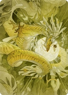 Image for Brilliant Restoration Art Card (22) (Art Series: Kamigawa: Neon Dynasty) - Magic: The Gathering