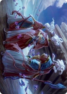 Image for Guardians of Oboro Art Card (30) (Art Series: Kamigawa: Neon Dynasty) - Magic: The Gathering