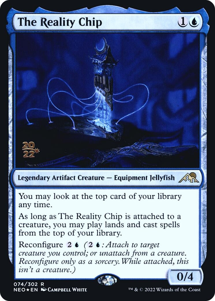 Image for The Reality Chip (74) (Prerelease Cards) - Magic: The Gathering