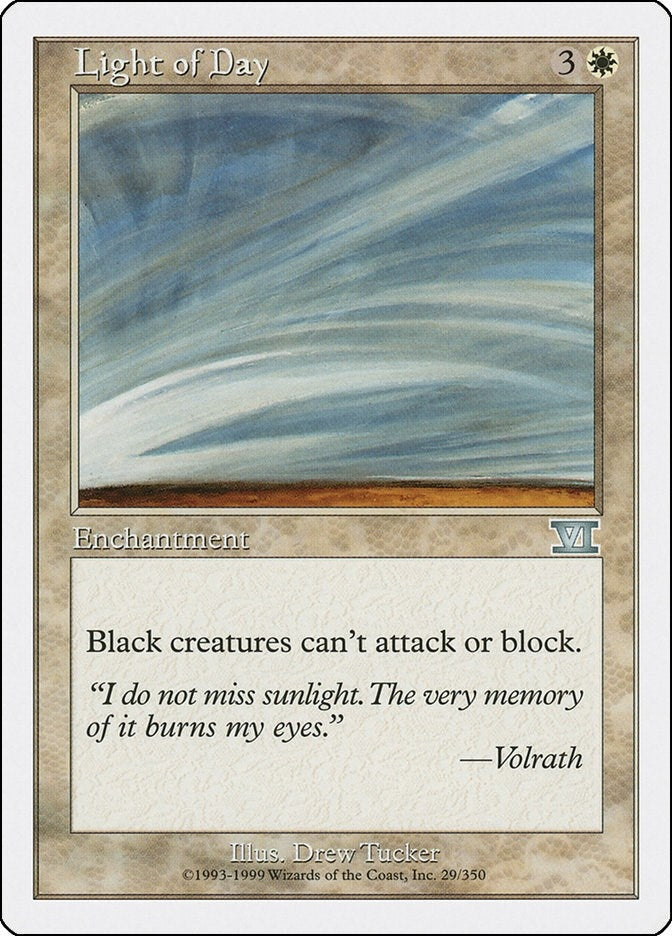 Image for Light of Day (29) (Classic Sixth Edition) - Magic: The Gathering