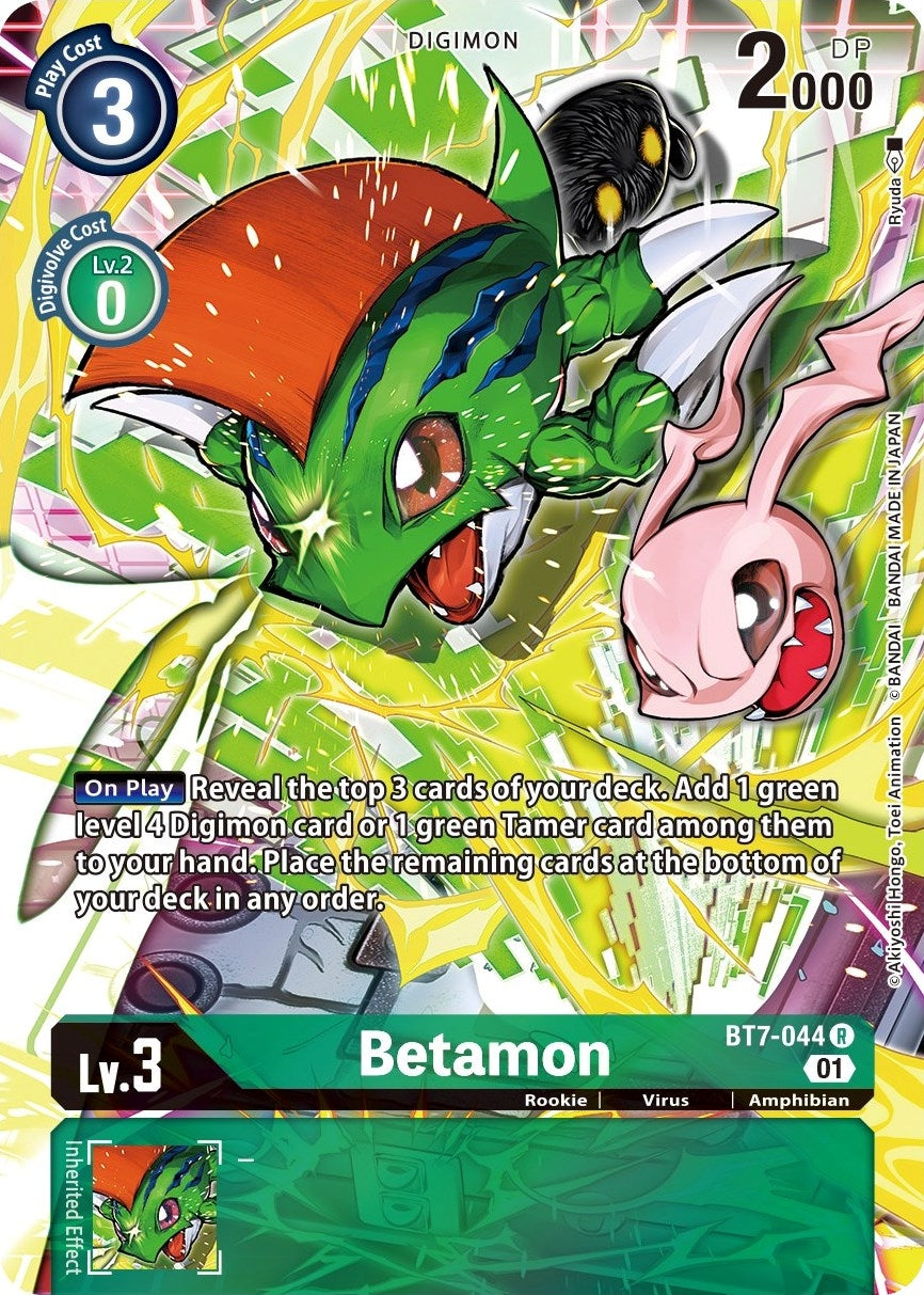 Image for Betamon (Alternate Art) (BT7-044 R) (Next Adventure) - Digimon Card Game