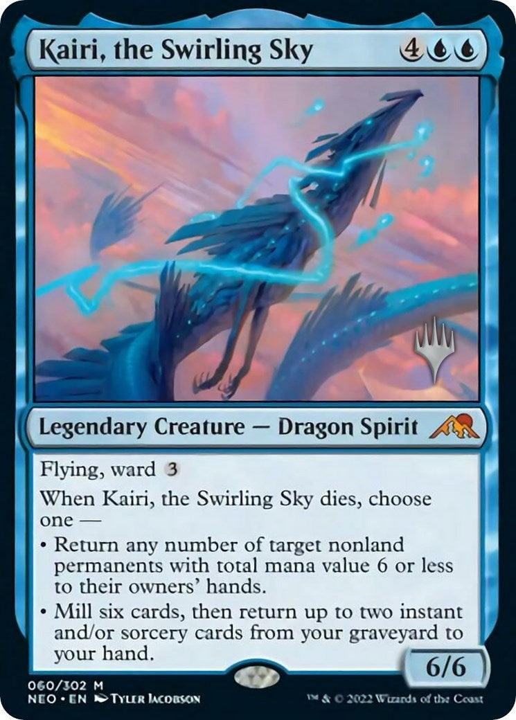 Image for Kairi, the Swirling Sky (60) (Promo Pack: Kamigawa: Neon Dynasty) - Magic: The Gathering