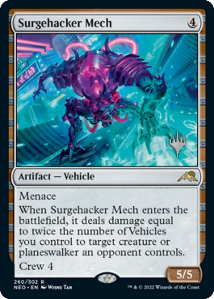Image for Surgehacker Mech (260) (Promo Pack: Kamigawa: Neon Dynasty) - Magic: The Gathering