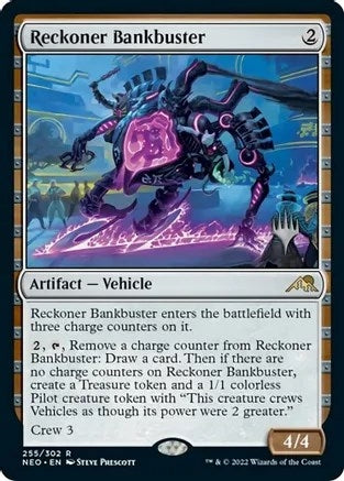 Image for Reckoner Bankbuster (255) (Promo Pack: Kamigawa: Neon Dynasty) - Magic: The Gathering