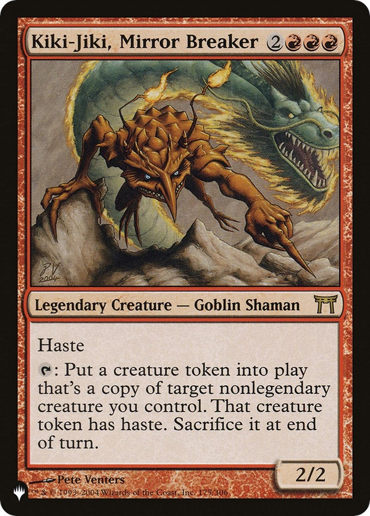 Image for Kiki-Jiki, Mirror Breaker (CHK) (175/306) (The List Reprints) - Magic: The Gathering