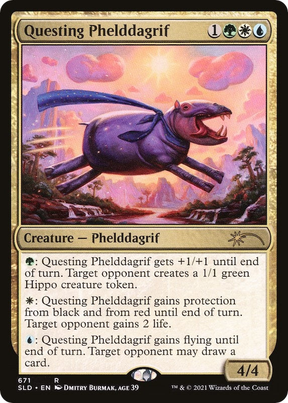Image for Questing Phelddagrif (671) (671) (Secret Lair Drop Series) - Magic: The Gathering