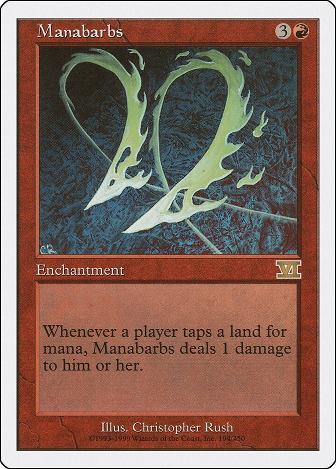 Image for Manabarbs (194) (Classic Sixth Edition) - Magic: The Gathering