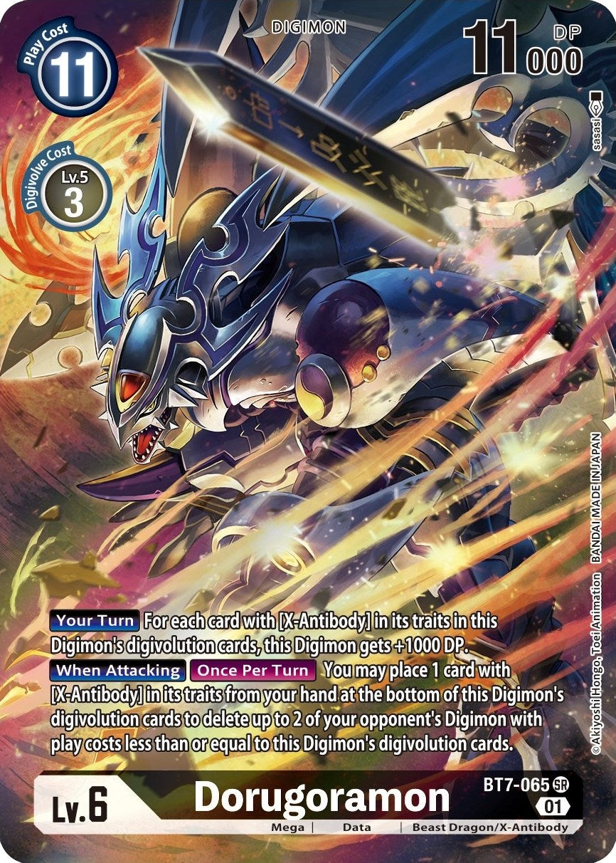 Image for Dorugoramon (Alternate Art) (BT7-065 SR) (Next Adventure) - Digimon Card Game