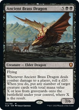 Image for Ancient Brass Dragon (111) (Commander Legends: Battle for Baldur's Gate) - Magic: The Gathering