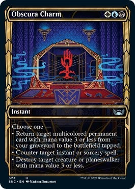 Image for Obscura Charm (Showcase) (323) (Streets of New Capenna) - Magic: The Gathering