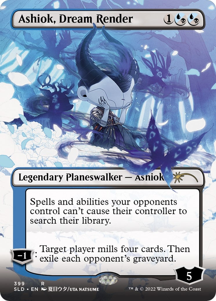 Image for Ashiok, Dream Render (Borderless) (399) (Secret Lair Drop Series) - Magic: The Gathering