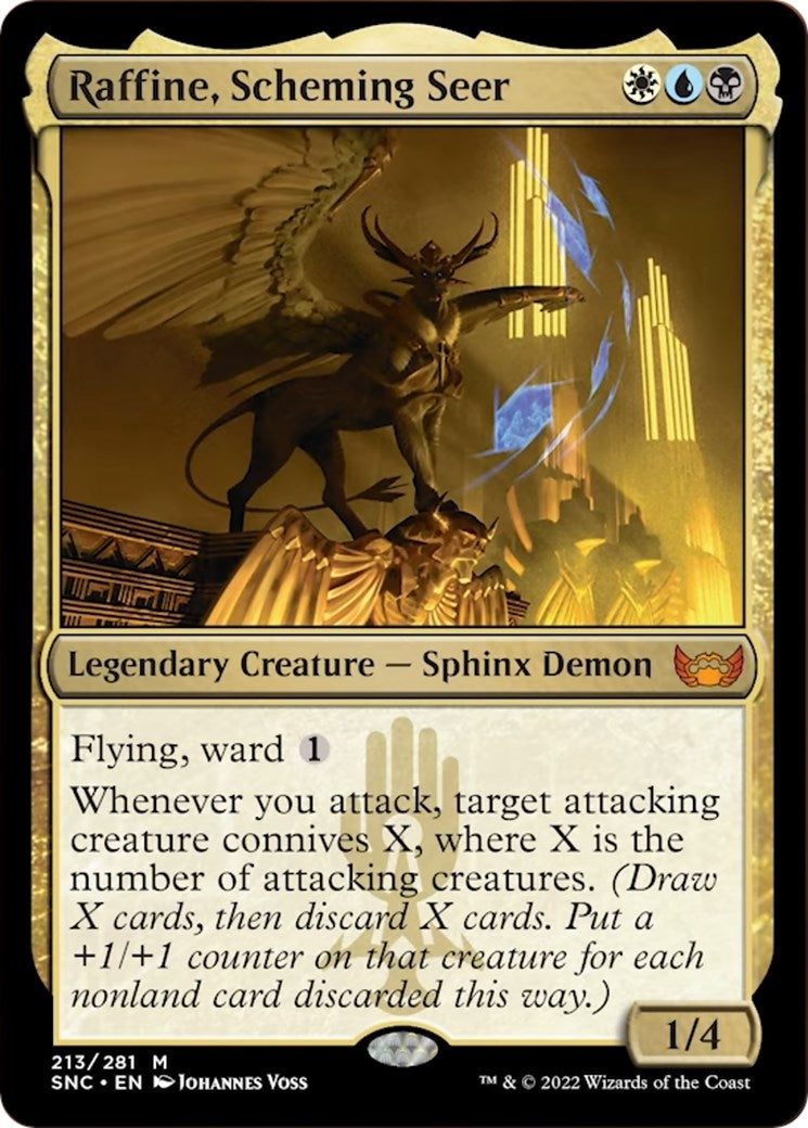 Image for Raffine, Scheming Seer (213) (Streets of New Capenna) - Magic: The Gathering