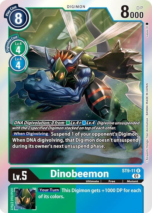 Image for Dinobeemon (ST9-11 R) (Starter Deck 09: Ultimate Ancient Dragon) - Digimon Card Game