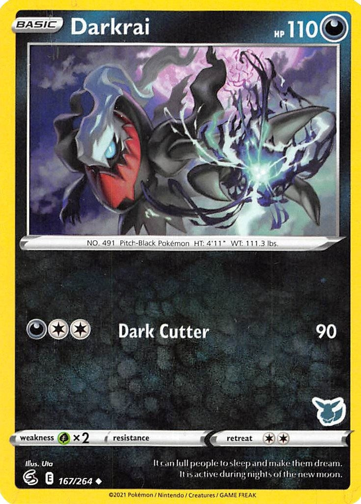 Image for Darkrai - 167/264 (Eevee Stamped) (167/264) (Battle Academy 2022) - Pokemon