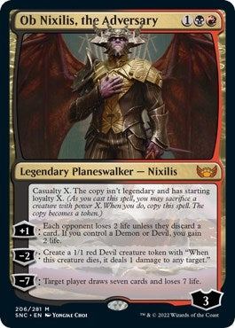 Image for Ob Nixilis, the Adversary (206) (Streets of New Capenna) - Magic: The Gathering