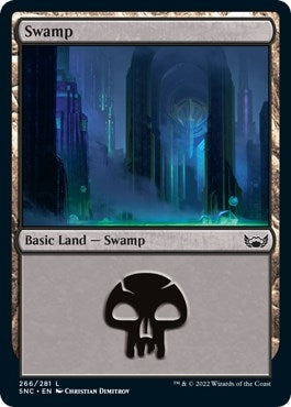 Image for Swamp (266) (266) (Streets of New Capenna) - Magic: The Gathering