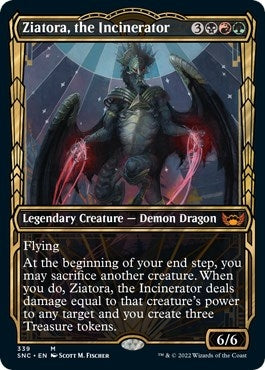 Image for Ziatora, the Incinerator (Showcase) (339) (Streets of New Capenna) - Magic: The Gathering