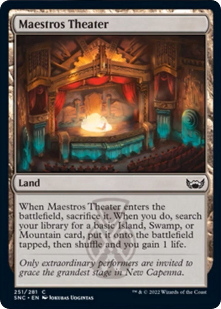 Image for Maestros Theater (251) (Streets of New Capenna) - Magic: The Gathering
