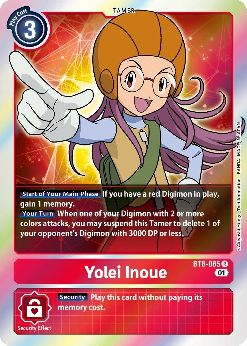 Image for Yolei Inoue (BT8-085 R) (New Awakening) - Digimon Card Game