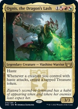 Image for Ognis, the Dragon's Lash (210) (Streets of New Capenna) - Magic: The Gathering