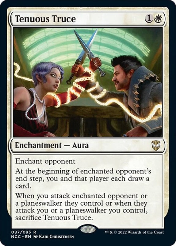 Image for Tenuous Truce (87) (Commander: Streets of New Capenna) - Magic: The Gathering