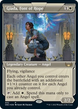 Image for Giada, Font of Hope (Showcase) (Foil Etched) (442) (Streets of New Capenna) - Magic: The Gathering