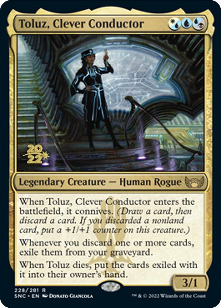 Image for Toluz, Clever Conductor (228) (Prerelease Cards) - Magic: The Gathering