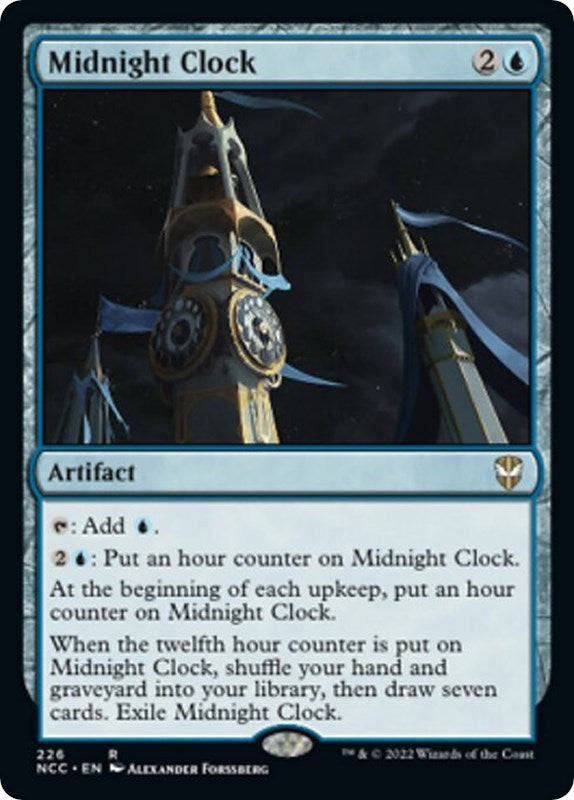 Image for Midnight Clock (226) (Commander: Streets of New Capenna) - Magic: The Gathering
