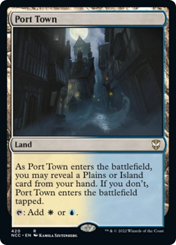 Image for Port Town (420) (Commander: Streets of New Capenna) - Magic: The Gathering