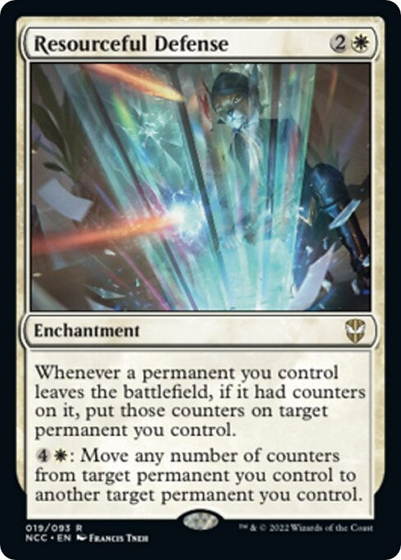 Image for Resourceful Defense (19) (Commander: Streets of New Capenna) - Magic: The Gathering