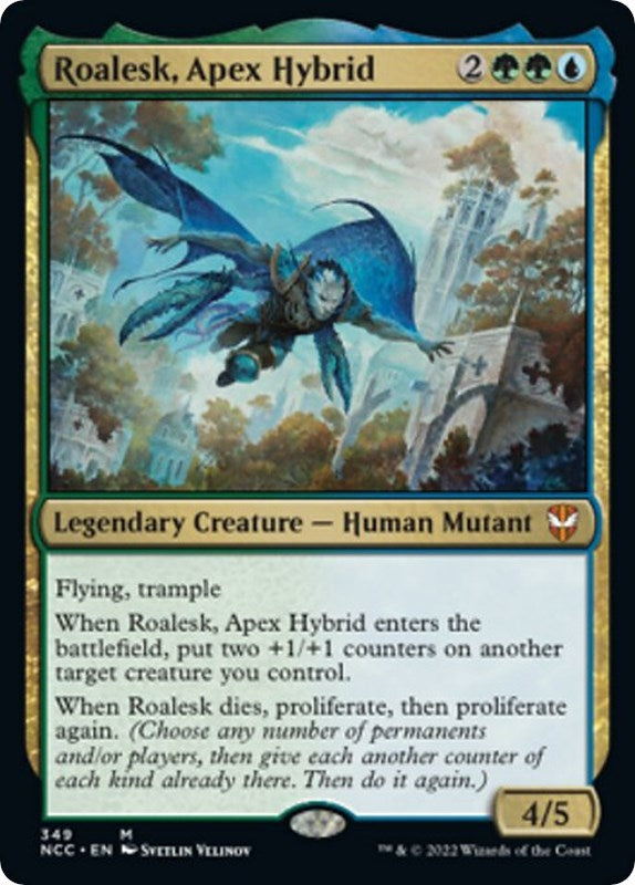 Image for Roalesk, Apex Hybrid (349) (Commander: Streets of New Capenna) - Magic: The Gathering