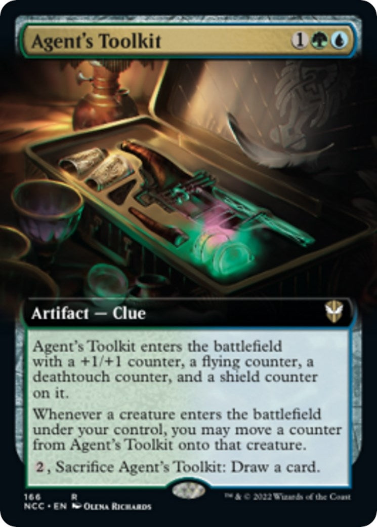 Image for Agent's Toolkit (Extended Art) (166) (Commander: Streets of New Capenna) - Magic: The Gathering