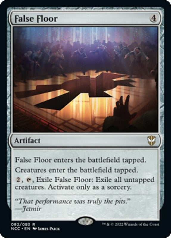 Image for False Floor (82) (Commander: Streets of New Capenna) - Magic: The Gathering