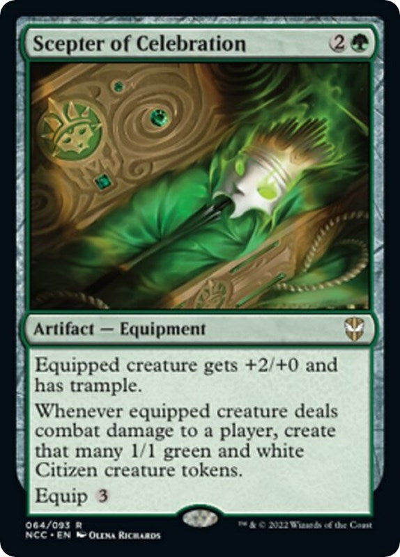 Image for Scepter of Celebration (64) (Commander: Streets of New Capenna) - Magic: The Gathering