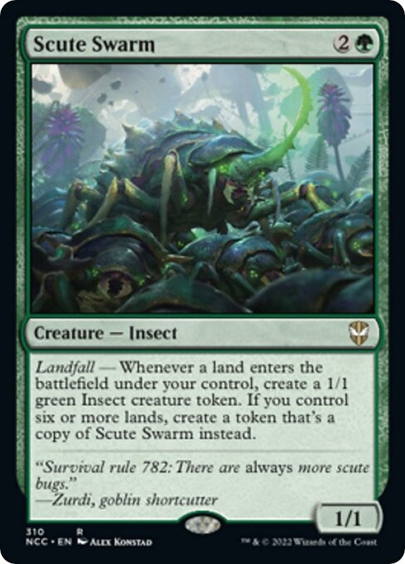 Image for Scute Swarm (310) (Commander: Streets of New Capenna) - Magic: The Gathering